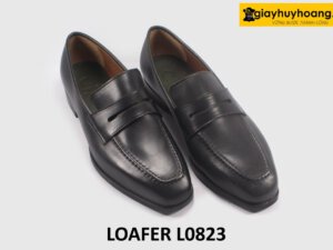 Giày Loafer nam màu đen sang trọng chính hãng L0823 003