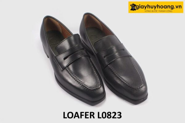 Giày Loafer nam màu đen sang trọng chính hãng L0823 003