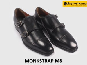 Giày da Monkstrap nam chính hãng thời trang M8 004