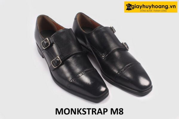 Giày da Monkstrap nam chính hãng thời trang M8 004