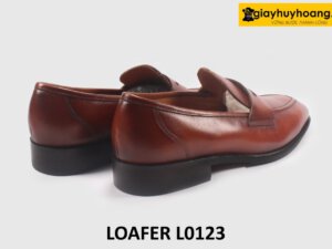 Giày loafer lười nam mũi vuông sang trọng loafer L0123 005