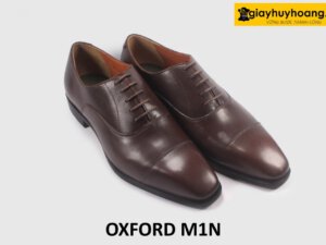 Giày da oxford nam cổ điển sang trọng hàng hiệu M1N 003