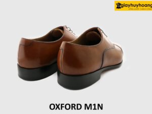 Giày da oxford nam mũi vuông nhọn phong cách M1N 005
