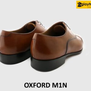 Giày da oxford nam mũi vuông nhọn phong cách M1N 005