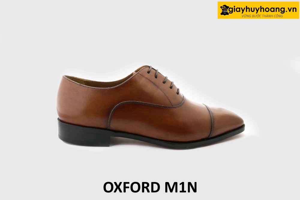 ban-giay-oxford-da-nam-da-bo-thu-cong-m1n-bo-004 Giày da oxford nam mũi vuông nhọn phong cách M1N 001