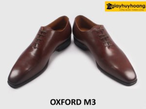 Giày oxford nam không đường may họa tiết M3 004