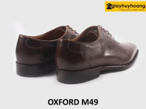 Giày Oxford nam đế da bò khâu goodyear M49 005