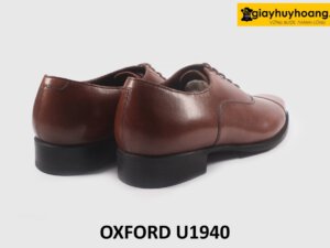 Giày Oxford da bò công sở đơn giản nâu U1940 004