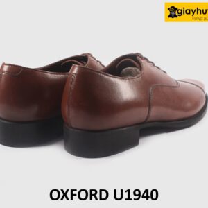 Giày Oxford da bò công sở đơn giản nâu U1940 004
