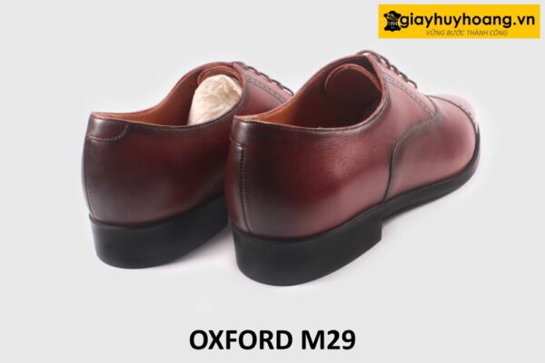 Giày oxford nam màu nâu công sở M29 005