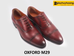 Giày oxford nam màu nâu công sở M29 003