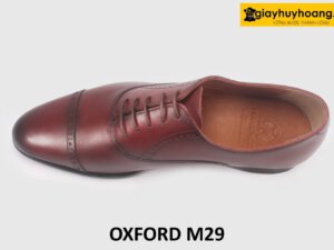 Giày oxford nam màu nâu công sở M29 002
