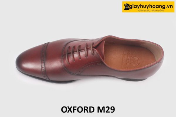 Giày oxford nam màu nâu công sở M29 002
