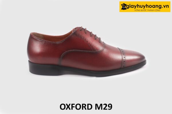 Giày oxford nam màu nâu công sở M29 001