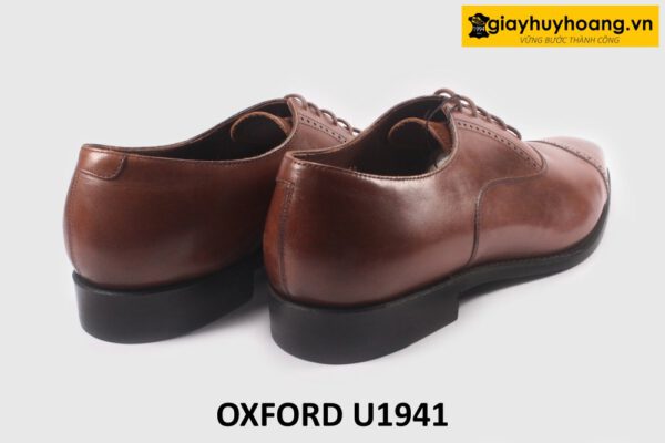 Giày tây nam Oxford captoe sang trọng U1941 005