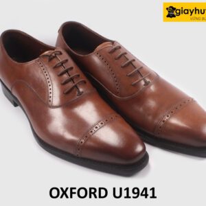 Giày tây nam Oxford captoe sang trọng U1941 003