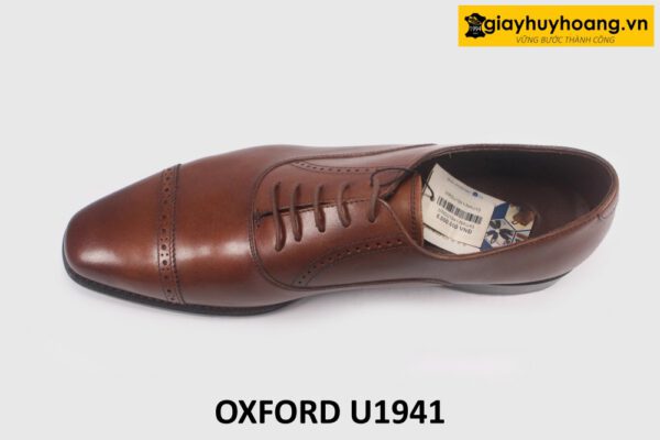 Giày tây nam Oxford captoe sang trọng U1941 002