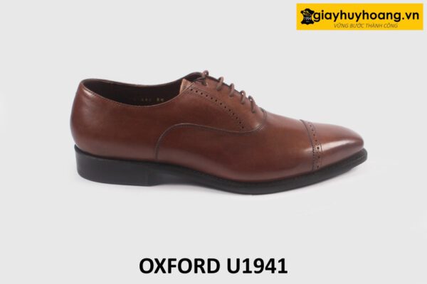 Giày tây nam Oxford captoe sang trọng U1941 001