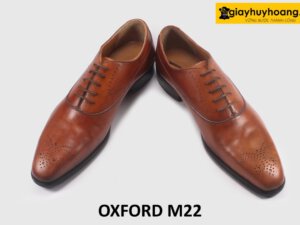 Giày da oxford nam da bò chính hãng M22 004