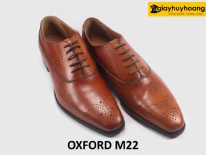 Giày da oxford nam da bò chính hãng M22 003