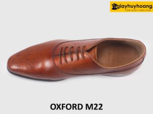 Giày da oxford nam da bò chính hãng M22 002