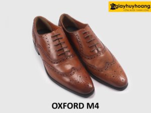 Giày oxford nam đục lỗ cánh chim cao cấp M4 003