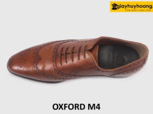 Giày oxford nam đục lỗ cánh chim cao cấp M4 002