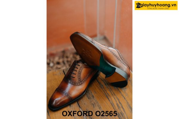 Giày da nam Brogues chính hãng thời trang Oxford O2565 003