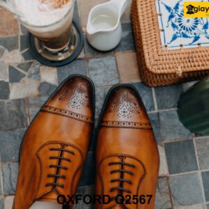 Giày da nam trẻ trung phong cách Oxford O2567 004