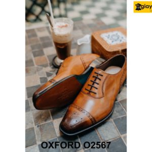 Giày da nam trẻ trung phong cách Oxford O2567 002