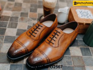Giày da nam trẻ trung phong cách Oxford O2567 001