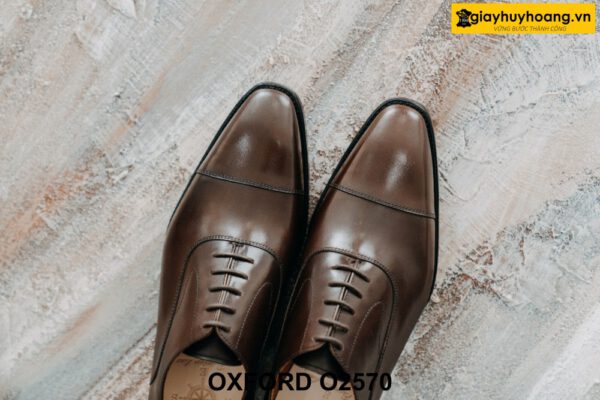 Giày mũi nhọn nam chính hãng đơn giản Oxford O2570 005
