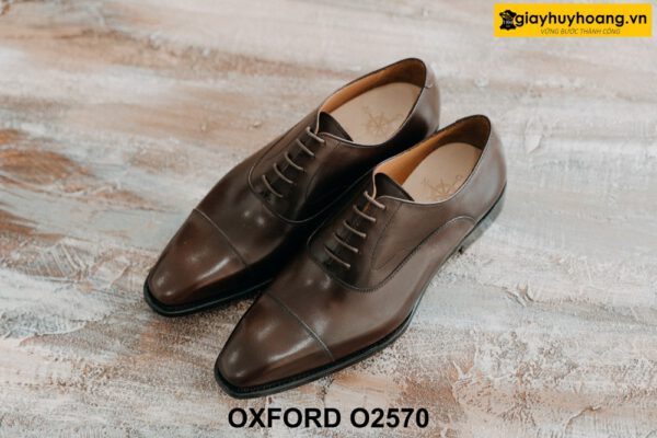 Giày mũi nhọn nam chính hãng đơn giản Oxford O2570 001