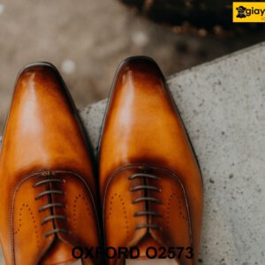 Giày thời trang nam da bê cao cấp Oxford O2573 005