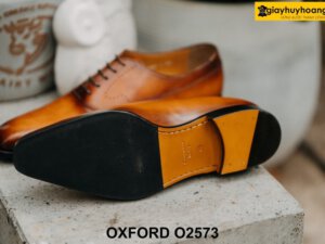 Giày thời trang nam da bê cao cấp Oxford O2573 004