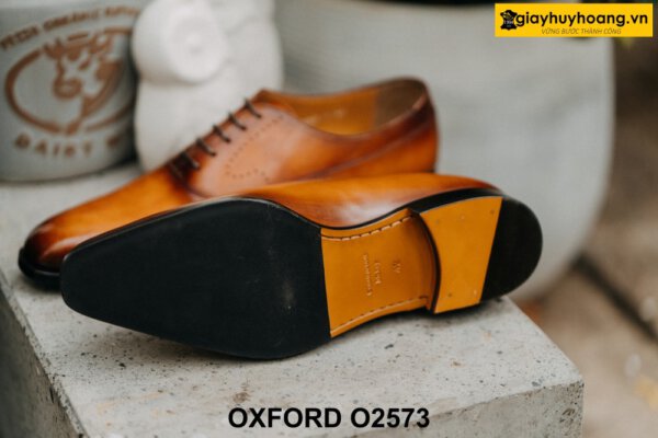 Giày thời trang nam da bê cao cấp Oxford O2573 004