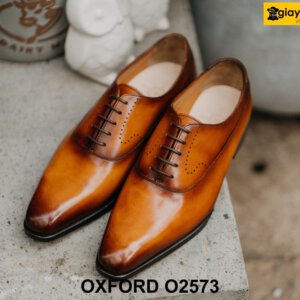Giày thời trang nam da bê cao cấp Oxford O2573 001