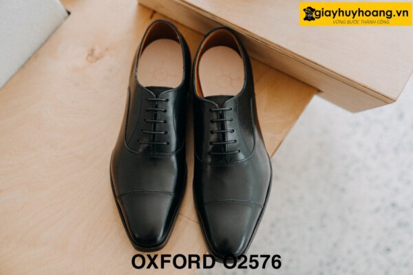 Giày oxford nam đóng thủ công cao cấp Oxford O2576 001