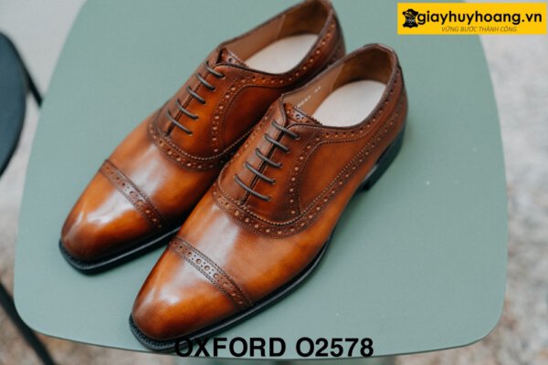 Giày tây oxford nam công sở sang trọng Oxford O2578 004
