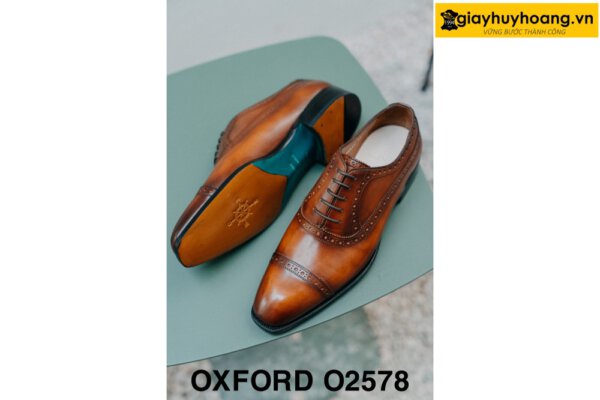 Giày tây oxford nam công sở sang trọng Oxford O2578 003