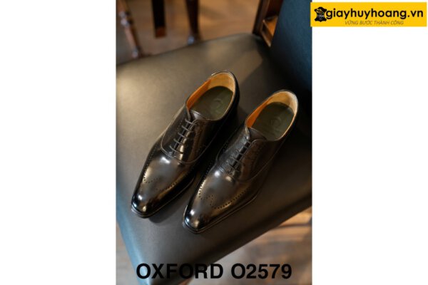 Giày da oxford nam họa tiết cánh chim Oxford O2579 004