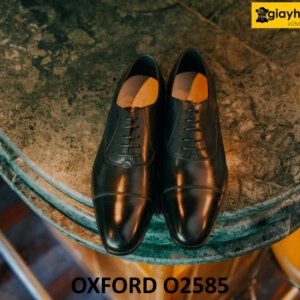 Giày tây da Oxford nam captoe cổ điển O2585 001