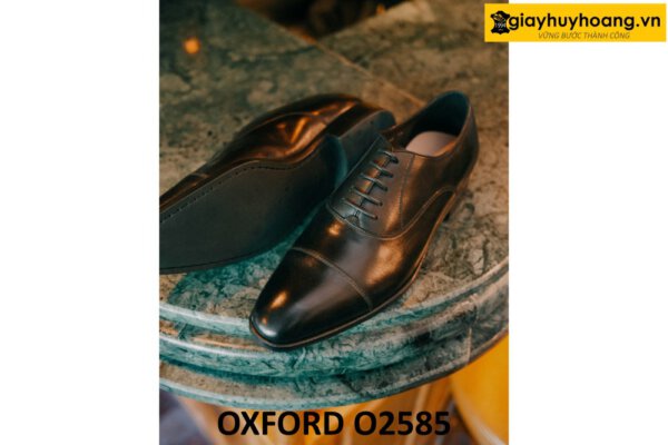 Giày tây da Oxford nam captoe cổ điển O2585 003