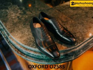 Giày tây da Oxford nam captoe cổ điển O2585 002