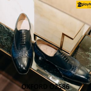 Giày da Oxford nam công sở thủ công cao cấp O2586 001
