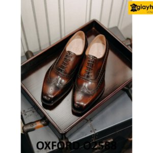 Giày Oxford nam đặt thiết kế theo mẫu cao cấp O2588 001
