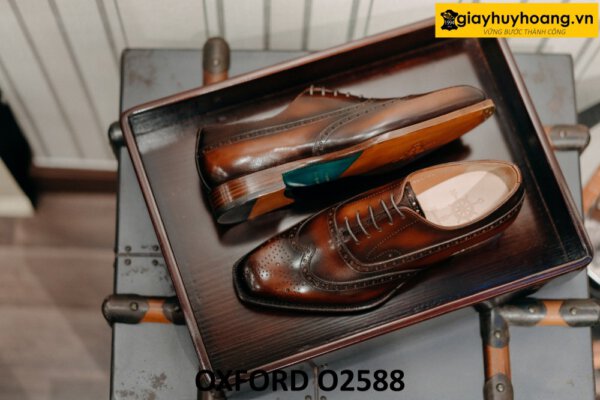 Giày Oxford nam đặt thiết kế theo mẫu cao cấp O2588 004