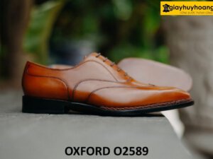 Giày tây Oxford nam mũi thon gọn nhọn O2589 004