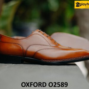 Giày tây Oxford nam mũi thon gọn nhọn O2589 004