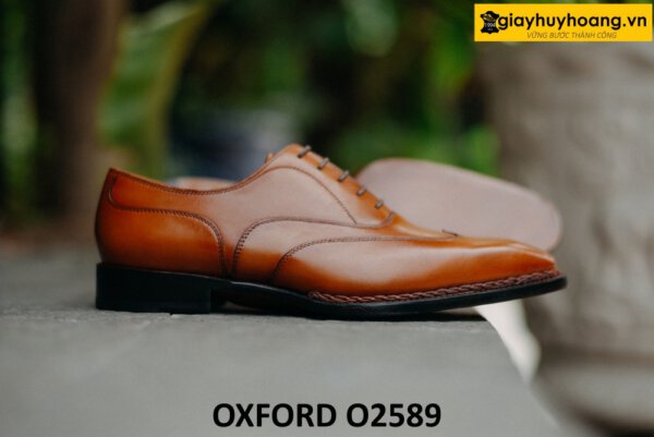 Giày tây Oxford nam mũi thon gọn nhọn O2589 004
